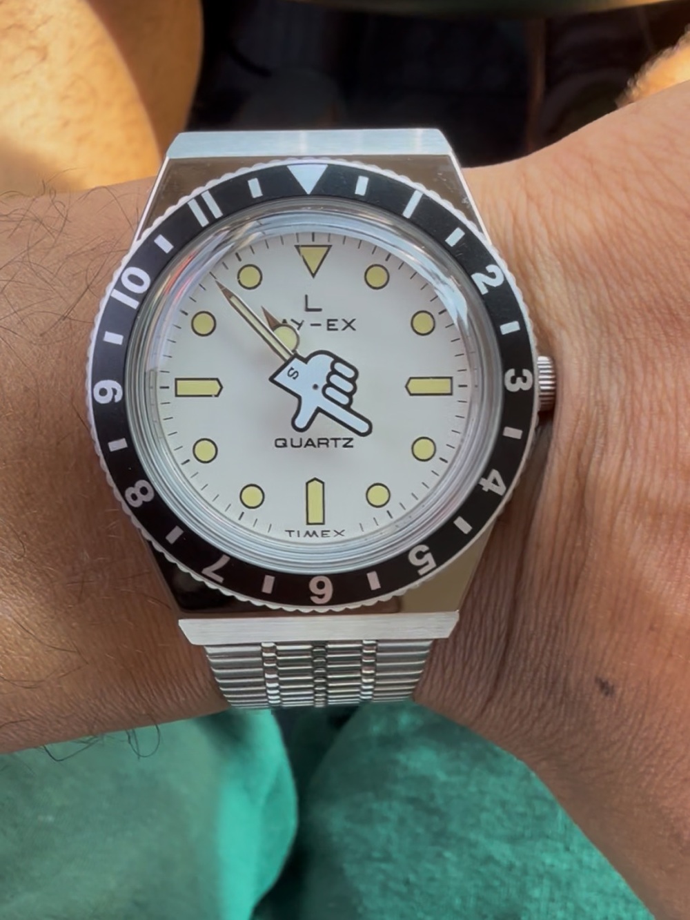 Timex Stainless Steel Bracelet Watch - Silver/White